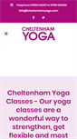 Mobile Screenshot of cheltenhamyoga.com